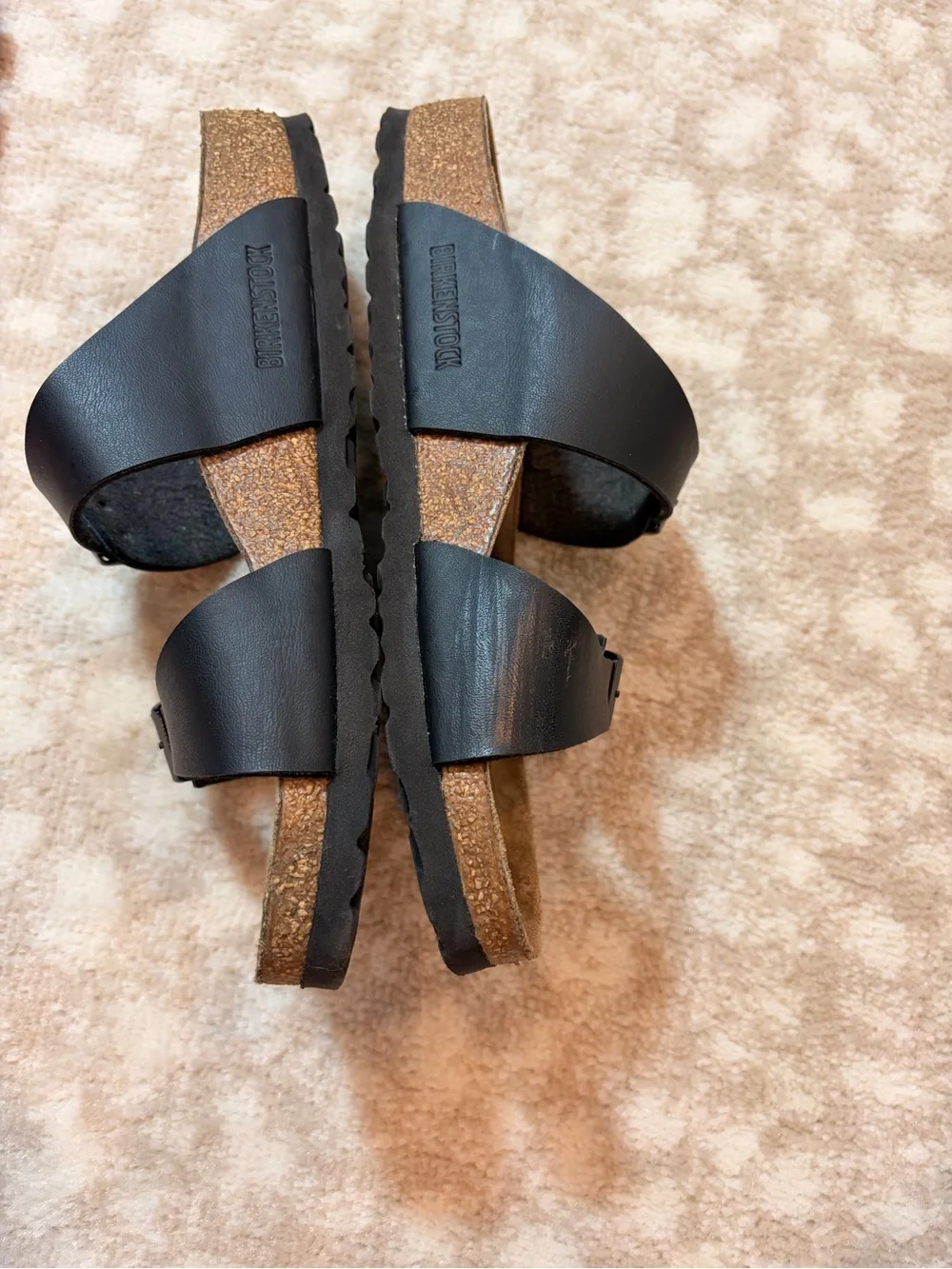 Birkenstock Black Two-Strap Arizona Sandals with Buckles - Picture 9 of 9
